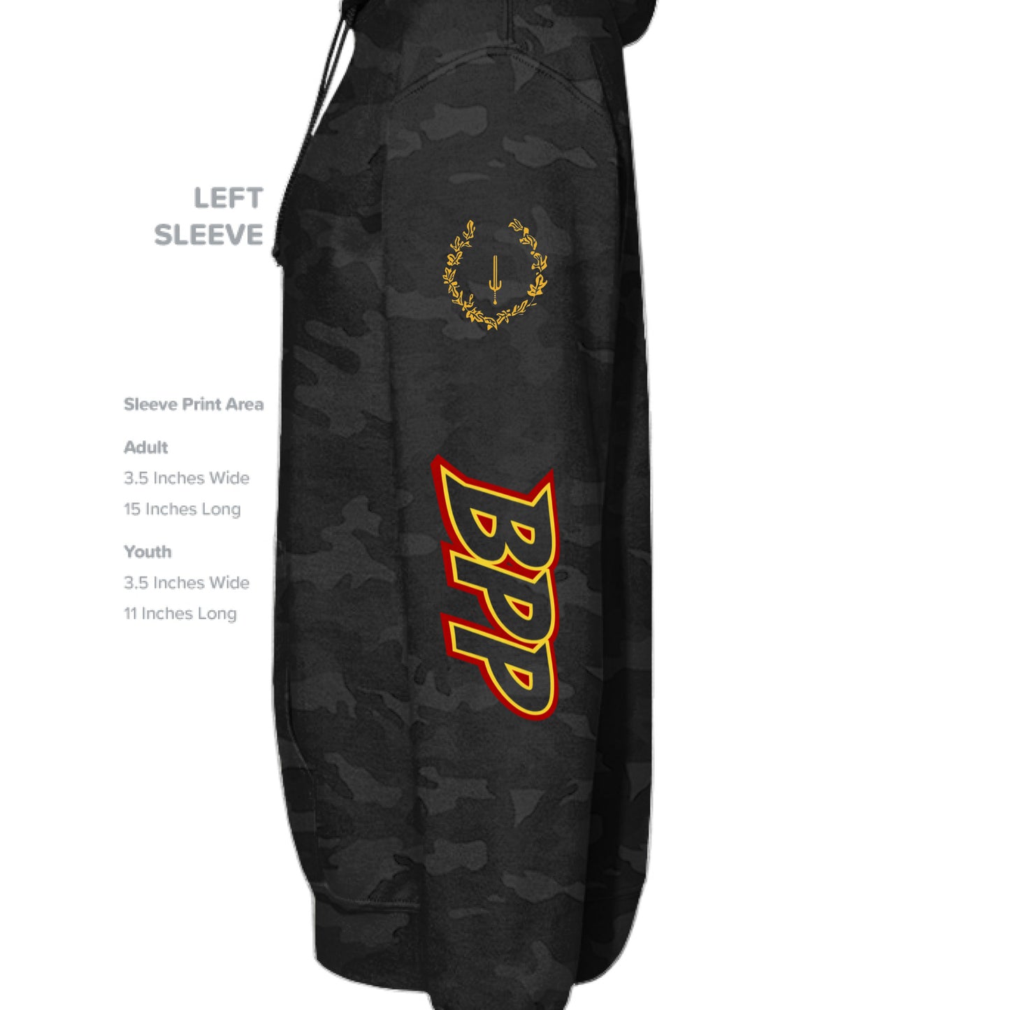 Black Camo - SLEEVE_LEFT