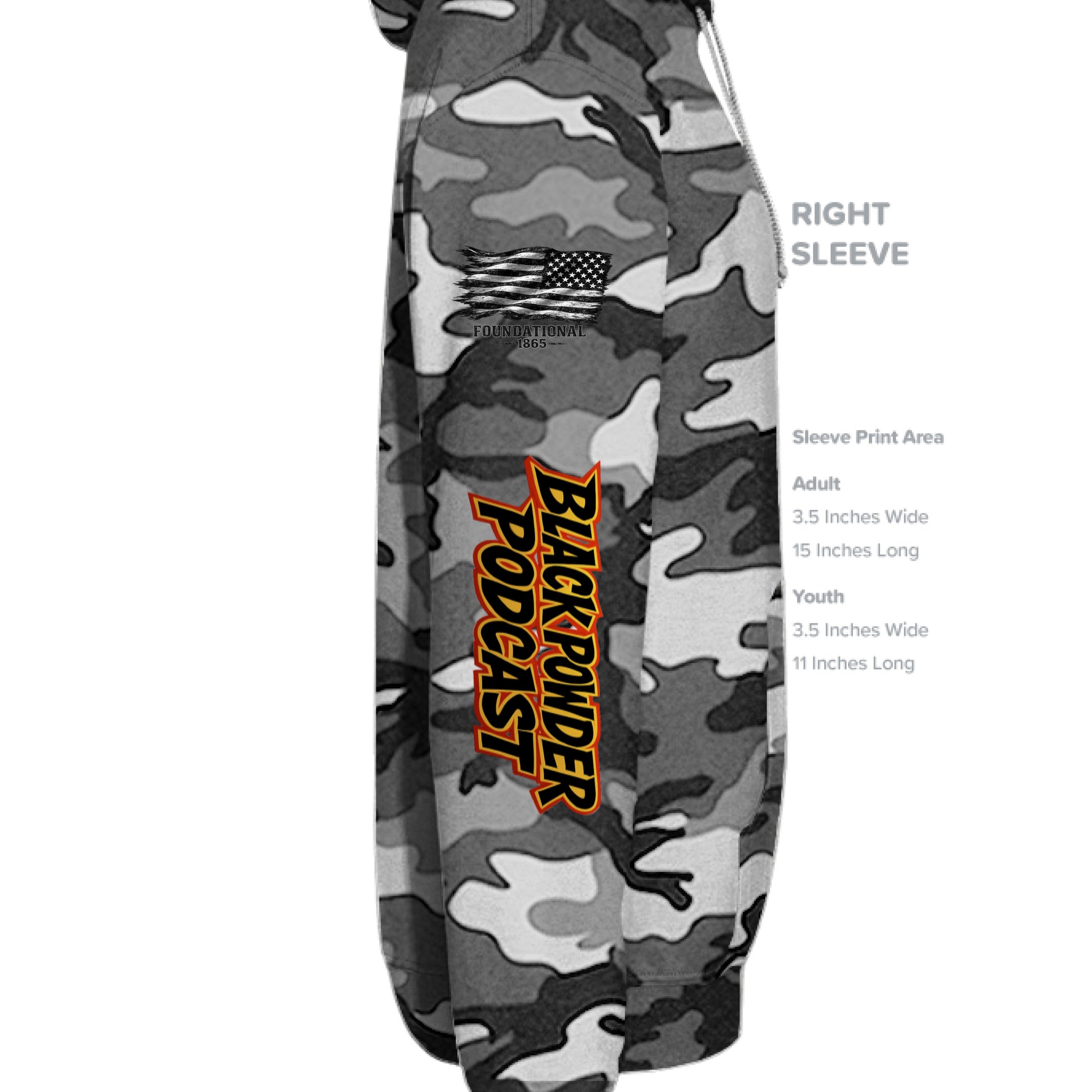 Snow Camo - SLEEVE_RIGHT