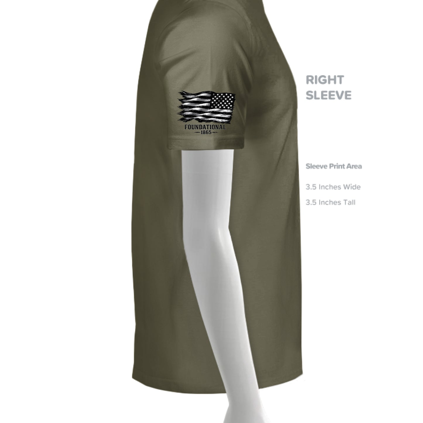 Olive Drab Green - SLEEVE_RIGHT