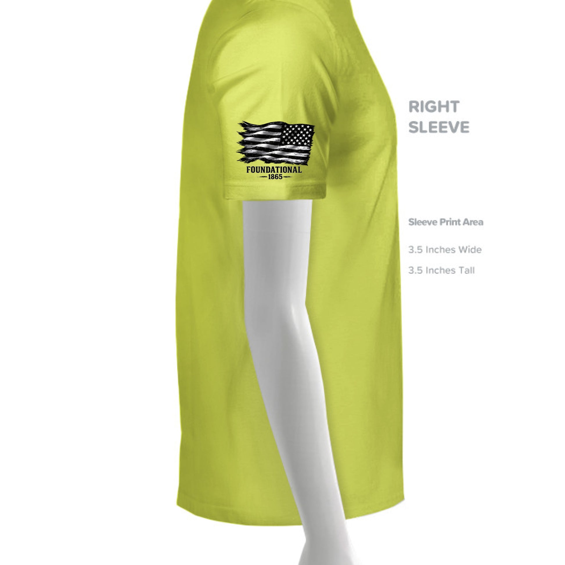 Neon Yellow - SLEEVE_RIGHT